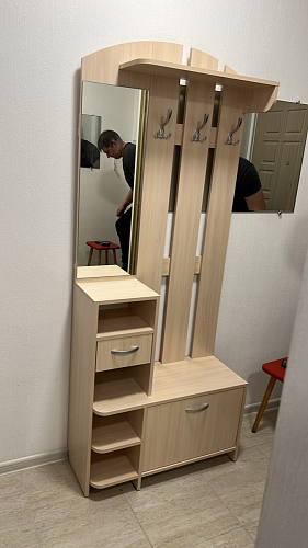 Прихожая Мила ясень шимо фото покупателя 7