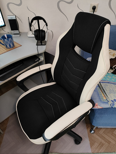 Компьютерное кресло Gamer черное / серое фото покупателя 20