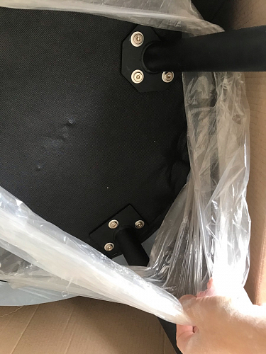 Стул на металлокаркасе Gabi 1 темно-серый / черный фото покупателя 214