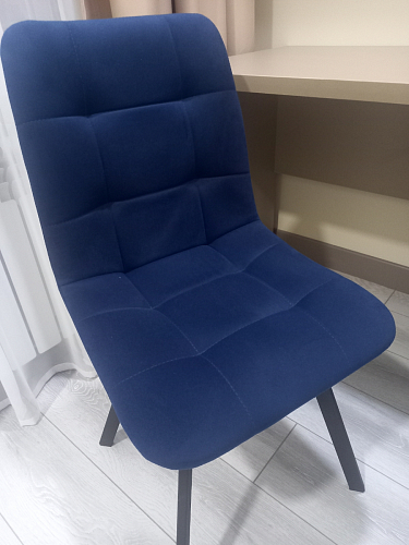 Стул на металлокаркасе Чилли зеленый / белый каркас фото покупателя 471