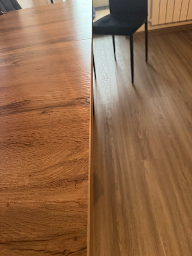 Стол раскладной Лота Лофт 120 25 мм юта / черный матовый фото покупателя 748