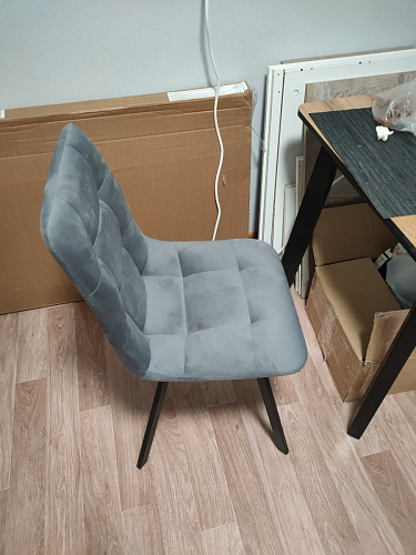 Комплект стульев Чилли 2 шт бежевый / черный фото покупателя 1058