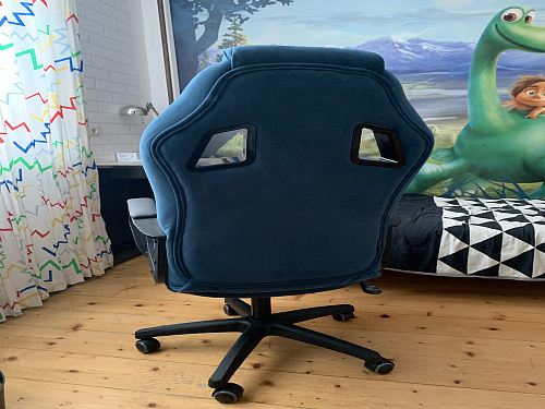 Компьютерное кресло Driver/Драйвер кожзам черный / серый фото покупателя 97