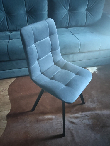 Стул Чилли 2 темно-серый  / черный фото покупателя 1409