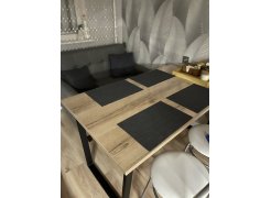 Стол Лота Лофт 120 25 мм сабия / черный матовый фото покупателя 585