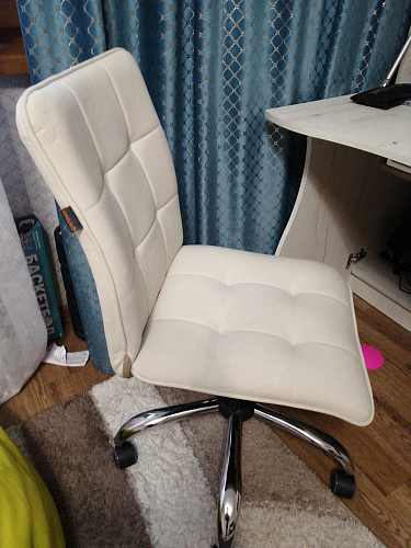 Компьютерное кресло One флок серый 29 фото покупателя 51