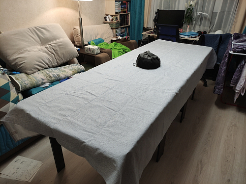 Стол обеденный раздвижной СтК7 дуб молочный фото покупателя 231