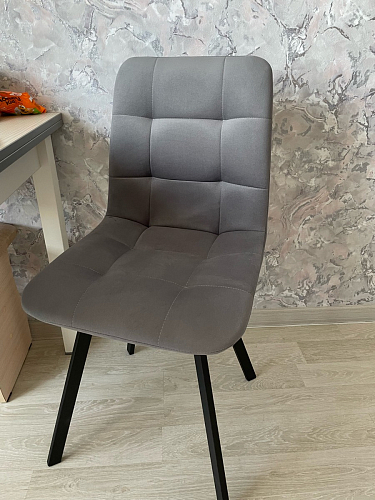 Стул на металлокаркасе Чилли зеленый / белый каркас фото покупателя 453