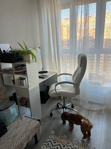 Компьютерное кресло Tron white фото покупателя 53