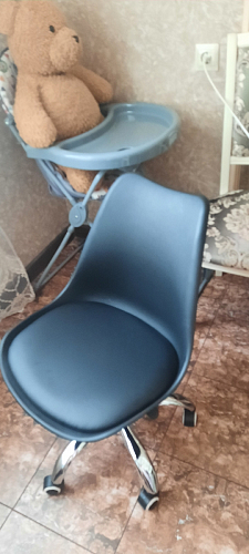 Компьютерное кресло Kolin gray / chrome фото покупателя 43