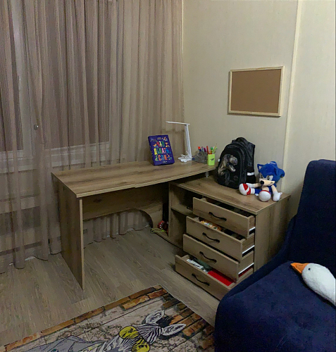 Компьютерный стол с тумбой КСТ-109 тумба слева фото покупателя 74