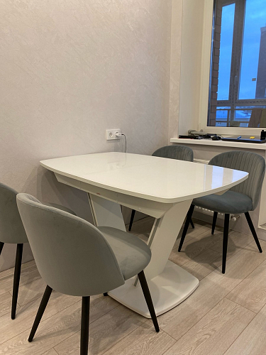 Стул на металлокаркасе Gabi gray / black фото покупателя 461