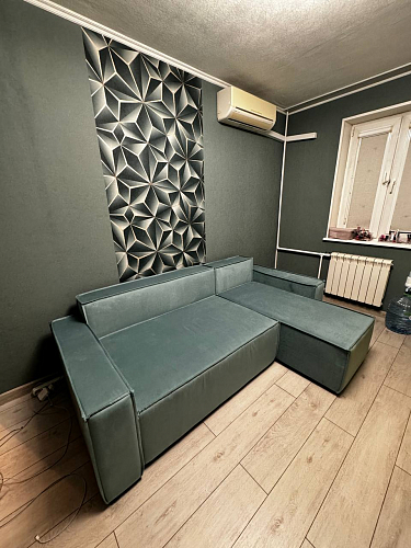 Диван Куба желтый микровельвет фото покупателя 1