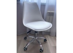 Компьютерное кресло Kolin с подушкой clear / white фото покупателя 373