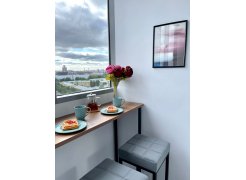 Барная стойка Дилан Лофт 120х40х90 бетон светлый фото покупателя 46