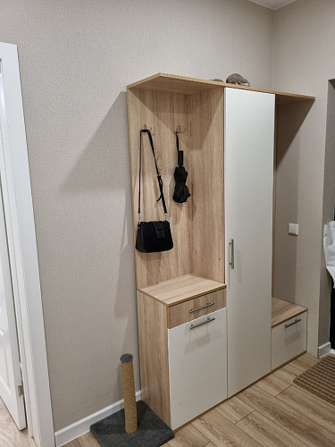 Готовая прихожая Пети дуб сонома / белый фото покупателя 7