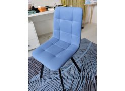 Стул на металлокаркасе Чилли розовый / черный каркас фото покупателя 116