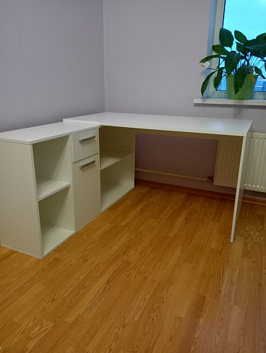 Письменный стол Лайт 03.245F белый гладкий 101 фото покупателя 143