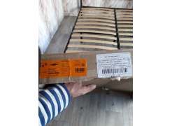 Односпальная кровать Фади 80х200 черная фото покупателя 372