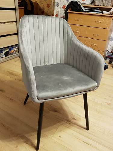 Стул на металлокаркасе Slam синий фото покупателя 91