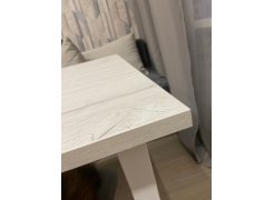 Стол Лота Лофт 140 25 мм черный матовый / бетон фото покупателя 672