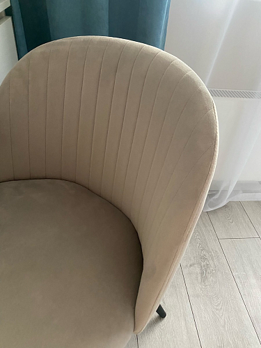 Стул на металлокаркасе Gabi-1 wine red / black фото покупателя 485