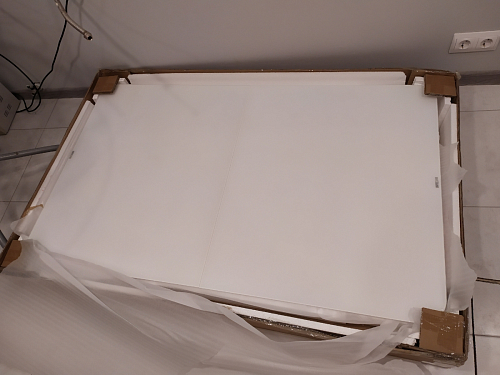 Стол Vlinder 140 super white фото покупателя 2