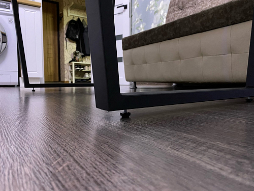 Деревянный стол Лота Лофт 140х80 дуб крафт табачный / черный матовый фото покупателя 549