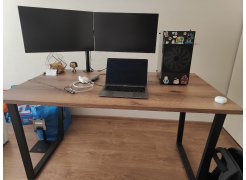 Стол Лота Лофт 140 25 мм юта / белый матовый фото покупателя 822