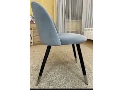 Стул на металлокаркасе Gabi gray / black фото покупателя 494