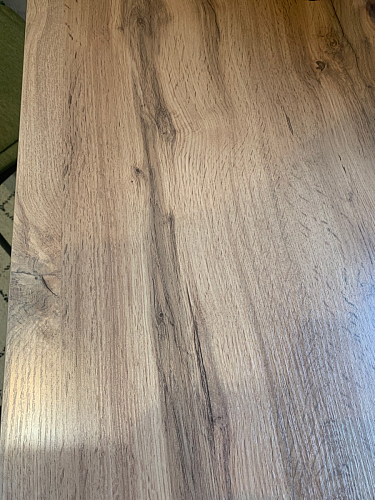 Письменный стол Леон Лофт бетон / черный матовый фото покупателя 90