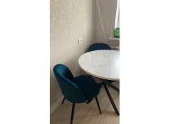 Стул на металлокаркасе Gabi 1 light purple / black фото покупателя 333