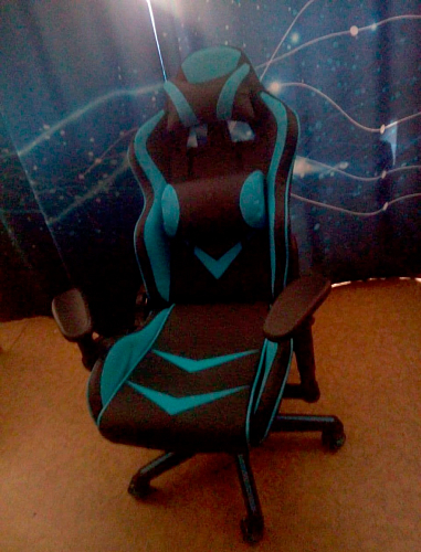 Компьютерное кресло Racer черное / красное фото покупателя 176