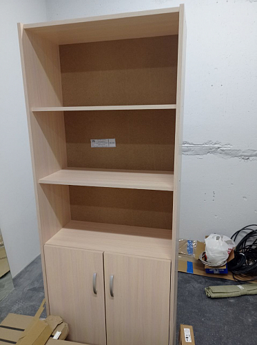 Стеллаж Милана-9 дуб молочный фото покупателя 2