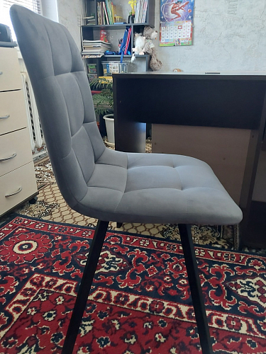 Стул на металлокаркасе Чилли зеленый / белый каркас фото покупателя 624