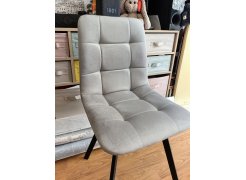 Стул на металлокаркасе Чилли светло-серый / черный фото покупателя 434