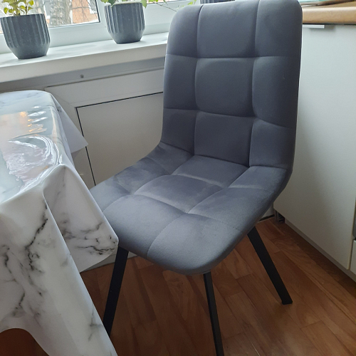 Комплект стульев Чилли 2 шт бежевый / черный фото покупателя 1040