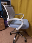 Компьютерное кресло Ergoplus light gray / white: отзыв о товаре