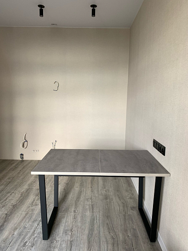 Деревянный стол Лота Лофт 120х75 белый матовый / дуб крафт золотой фото покупателя 615