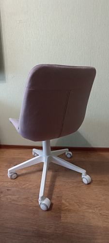 Кресло Келми 1  / AV 245 белый каркас синий микровелюр (neo 25) фото покупателя 35