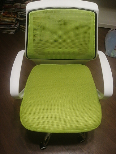 Компьютерное кресло Ergoplus белое / серое фото покупателя 53