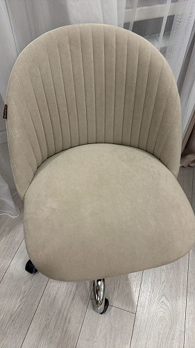 Компьютерное кресло Melody молочное фото покупателя 76