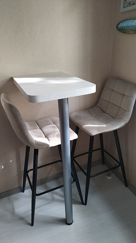 Барный стул Lecco UF910-05 dark grey фото покупателя 4