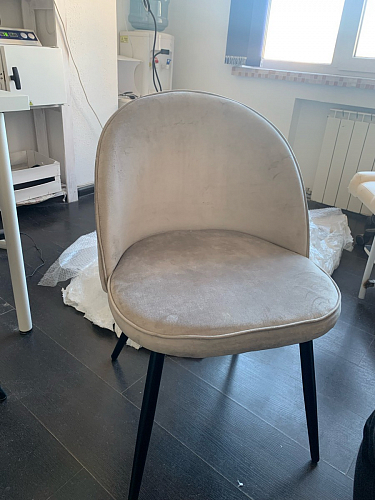 Стул на металлокаркасе Dodo blue фото покупателя 87