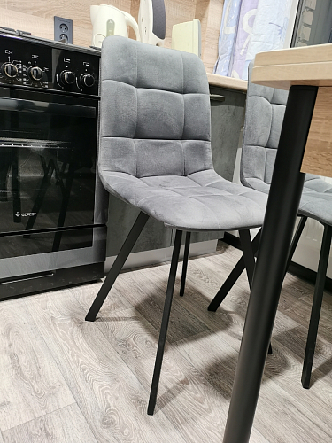 Комплект стульев Чилли 2 шт бежевый / черный фото покупателя 1013