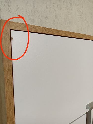 Письменный стол Лайт 03.243 дуб золотой (craft) / белый премиум фото покупателя 124