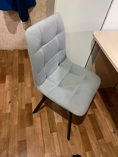 Стул на металлокаркасе Чилли бирюзовый / черный фото покупателя 1270