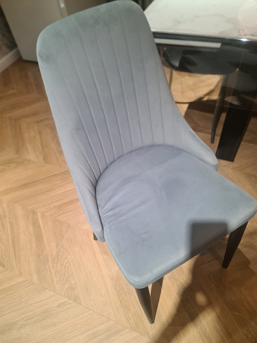 Стул на металлокаркасе Kora black / gray фото покупателя 313