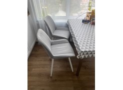 Стул на металлокаркасе Вейв П темно-серый / черный фото покупателя 20