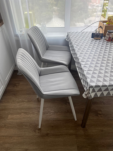 Комплект стульев Седа К 2 шт латте / черный фото покупателя 20